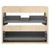 Praustuvo spintelės korpusas Mexen Box-A, 60 cm, 2 stalčiai, Oak