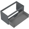 Praustuvo spintelės korpusas Mexen Box-A, 90 cm, 1 stalčius, Graphite matt