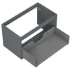 Praustuvo spintelės korpusas Mexen Box-A, 80 cm, 1 stalčius, Graphite matt