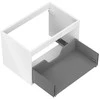 Praustuvo spintelės korpusas Mexen Box-A, 70 cm, 1 stalčius, Baltas glossy