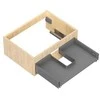 Praustuvo spintelės korpusas Mexen Box-A, 60 cm, 1 stalčius, Oak