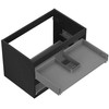 Praustuvo spintelės korpusas Mexen Box-A, 70 cm, 2 stalčiai, Juodas matt