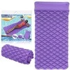 Pripučiamas plaukimo čiužinys Bestway, 213 cm, violetinis
