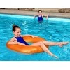 Pripučiamas plaukimo ratas Bestway Neon, 91 cm, oranžinis