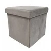 Pufas-daiktadėžė Perfecto, 30x30x30 cm, taupe