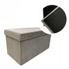 Pufas-daiktadėžė Perfecto Duo, 60x30x30 cm, taupe