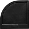 Pusapvalis dušo padėklas Besco Axim UltraSlim Stone Effect New, 80 x 80 x 4,5 cm