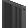 Radiatorius Mexen C11, 600 x 2000 mm, pajungimas iš šono, 1867 W, antracito