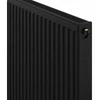 Radiatorius Mexen CC11, 300 x 1800 mm, pajungimas iš apačios per vidurį, 880 W, juodas