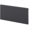 Radiatorius Mexen CC11, 500 x 2400 mm, pajungimas iš apačios per vidurį, 1911 W, antracito
