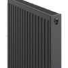 Radiatorius Mexen CC21, 600 x 1600 mm, pajungimas iš apačios per vidurį, 2051 W, antracito