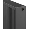 Radiatorius Mexen CC33, 500 x 2000 mm, pajungimas iš apačios per vidurį, 4042 W, antracito