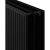 Radiatorius Mexen CH30 Hygiene, 500 x 2000 mm, pajungimas iš šono, 2593 W, juodas