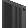 Radiatorius Mexen CV11, 400 x 1400 mm, pajungimas iš apačios, 907 W, antracito