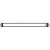 Radiatorius Mexen CVHF20 Hygiene Flat, 400 x 1800 mm, apatinio pajungimo, 1294 W, juodas