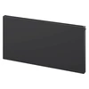 Radiatorius Mexen Flat CCF11, 500 x 600 mm, 409 W, pajungimas iš apačios per vidurį, antracitas