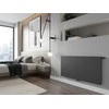 Radiatorius Mexen Flat CCF11, 600 x 700 mm, 548 W, pajungimas iš apačios per vidurį, antracitas