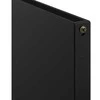 Radiatorius Mexen Flat CCF21, 400 x 2000 mm, pajungimas iš apačios per vidurį, 1588 W, juodas