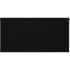 Radiatorius Mexen Flat CCF21, 500 x 1400 mm, pajungimas iš apačios per vidurį, 1412 W, juodas