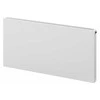 Radiatorius Mexen Flat CCF21, 500 x 500 mm, pajungimas iš apačios per vidurį, 504 W, baltas