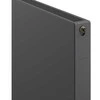 Radiatorius Mexen Flat CCF21, 600 x 1400 mm, pajungimas iš apačios per vidurį, 1693 W, antracito