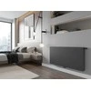 Radiatorius Mexen Flat CCF22, 900 x 500 mm, 1100 W, pajungimas iš apačios per vidurį, antracitas