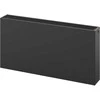 Radiatorius Mexen Flat CCF33, 900 x 2000 mm, pajungimas iš apačios per vidurį, 6002 W, antracito
