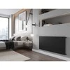 Radiatorius Mexen Flat CF11, 300 x 1300 mm, šoninio pajungimo, 591 W, juodas