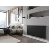 Radiatorius Mexen Flat CF22, 900 x 1600 mm, šoninio pajungimo, 3519 W, juodas