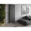 Radiatorius Mexen Flat VR20S, 1400 x 300 mm, pajungimas iš apačios per vidurį, 534 W, antracito