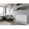 Radiatorius Mexen Line CCL22, 300 x 600 mm, 540 W, pajungimas iš apačios per vidurį, baltas