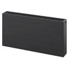 Radiatorius Mexen Line CCL33, 500 x 1800 mm, 3421 W, pajungimas iš apačios per vidurį, antracitas