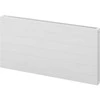 Radiatorius Mexen Line CL21, 400 x 1100 mm, šoninio pajungimo, 874 W, baltas