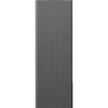 Radiatorius Mexen Line VR20SL, 1600 x 500 mm, pajungimas iš apačios per vidurį, 993 W, antracito