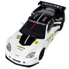 Radijo bangomis valdomas sportinis automobilis Corvette C6.R 1:18 baltas