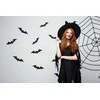 Raganos skrybėlė su voratinklio raštu