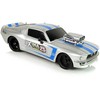 RC sportinis automobilis su pultu, 1:16, sidabrinis
