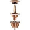 REA "Klik-klak" dangtelis praustuvui universalus, Brushed Copper