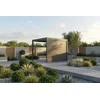 Reguliuojama panelinė siena pavėsinėms Pergola ELEGANCE/DELUXE/FUSION 3.6 m, Anthracite