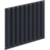 Reguliuojama panelinė siena pavėsinėms Pergola ELEGANCE/DELUXE/FUSION 3.6 m, Anthracite