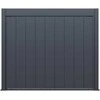 Reguliuojama panelinė siena pavėsinėms Pergola ELEGANCE/DELUXE/FUSION 3 m, Anthracite