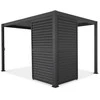 Reguliuojama žaliuzių panelė pavėsinei Pergola PREMIUM 3m, Anthracite (93 cm)