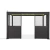 Reguliuojama žaliuzių panelė pavėsinei Pergola PREMIUM 4m, Anthracite (123,5 cm)