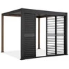 Reguliuojama žaliuzių panelė pavėsinei Pergola PREMIUM 3m, Anthracite (93 cm)