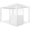 Reguliuojama žaliuzių panelė pavėsinei Pergola PREMIUM 3m, Baltas (93 cm)
