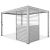 Reguliuojama žaliuzių panelė pavėsinei Pergola PREMIUM 4m, Baltas (123,5 cm)