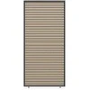 Reguliuojamų horizontalių žaliuzių panelė pavėsinėms Pergola ELEGANCE/DELUXE/FUSION 1.2 m, Woodgrain (113.3 cm)