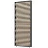 Reguliuojamų horizontalių žaliuzių panelė pavėsinėms Pergola ELEGANCE/DELUXE/FUSION 1.3 m, Woodgrain (123.5 cm)