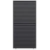 Reguliuojamų horizontalių žaliuzių panelė pavėsinėms Pergola ELEGANCE/DELUXE/FUSION 1.2 m, Anthracite (113.3 cm)