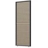 Reguliuojamų horizontalių žaliuzių panelė pavėsinėms Pergola ELEGANCE/DELUXE/FUSION 1.2 m, Woodgrain (113.3 cm)